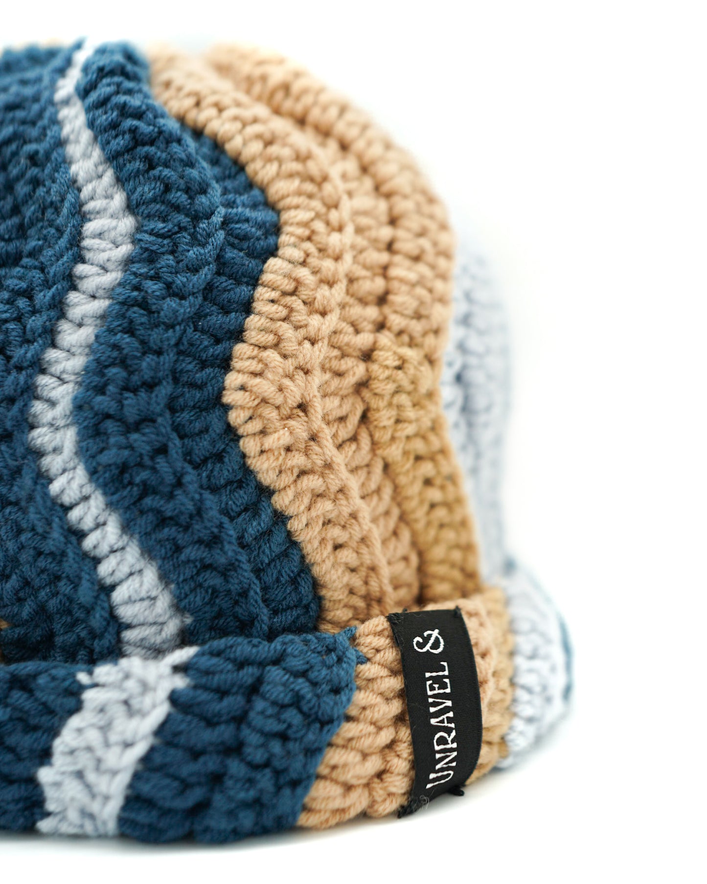 Go With The Flo Crochet Beanie