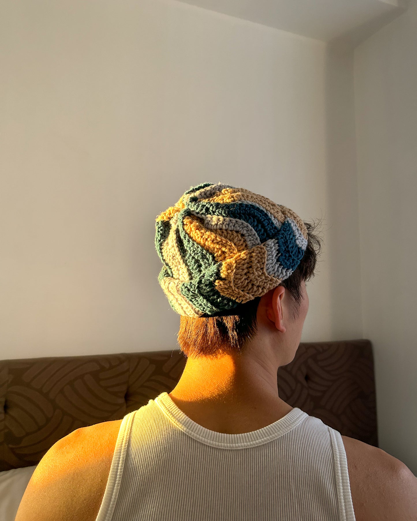 Wavy Baby Beanie Pattern