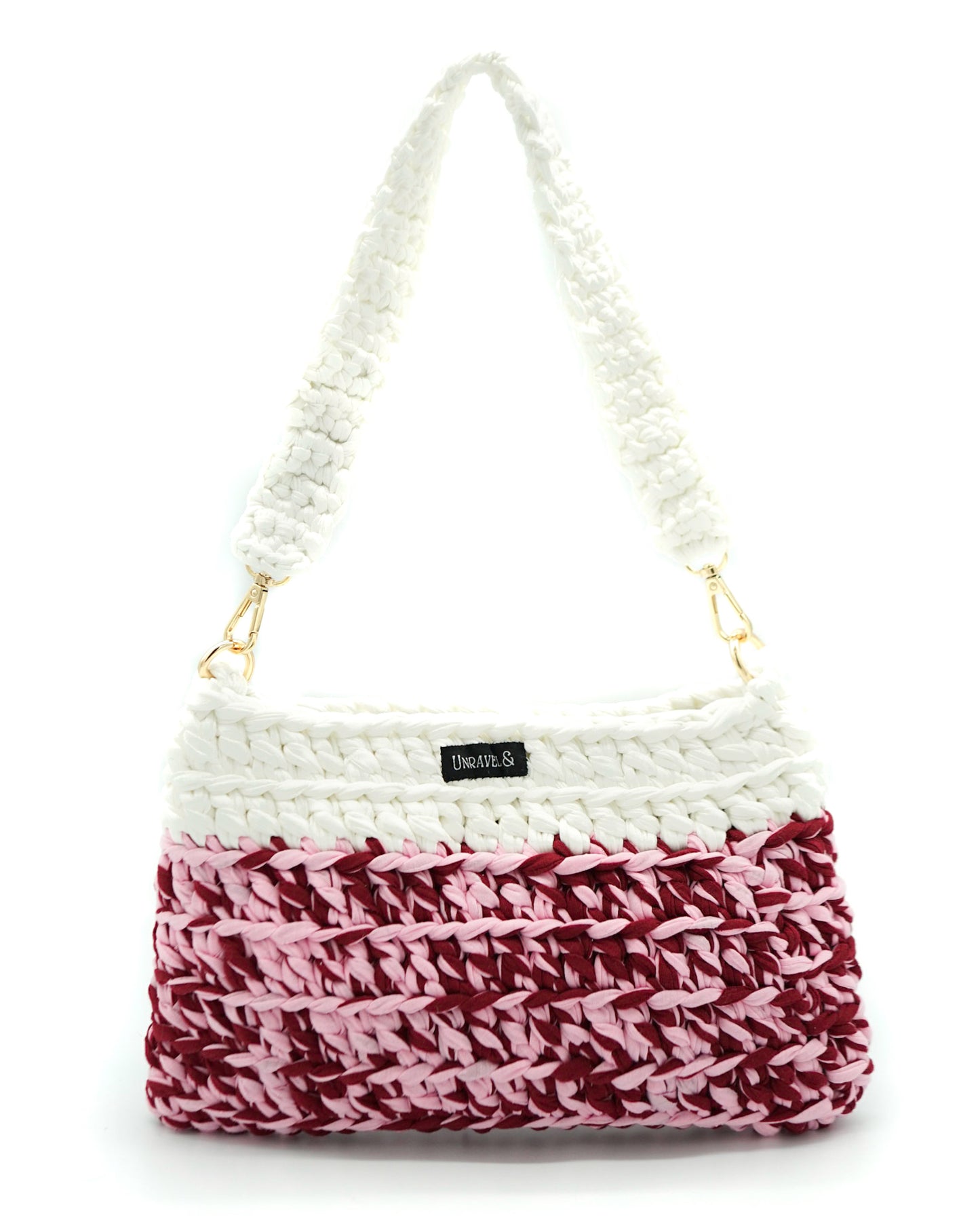 Hopeless Romantic Crochet Shoulder Bag