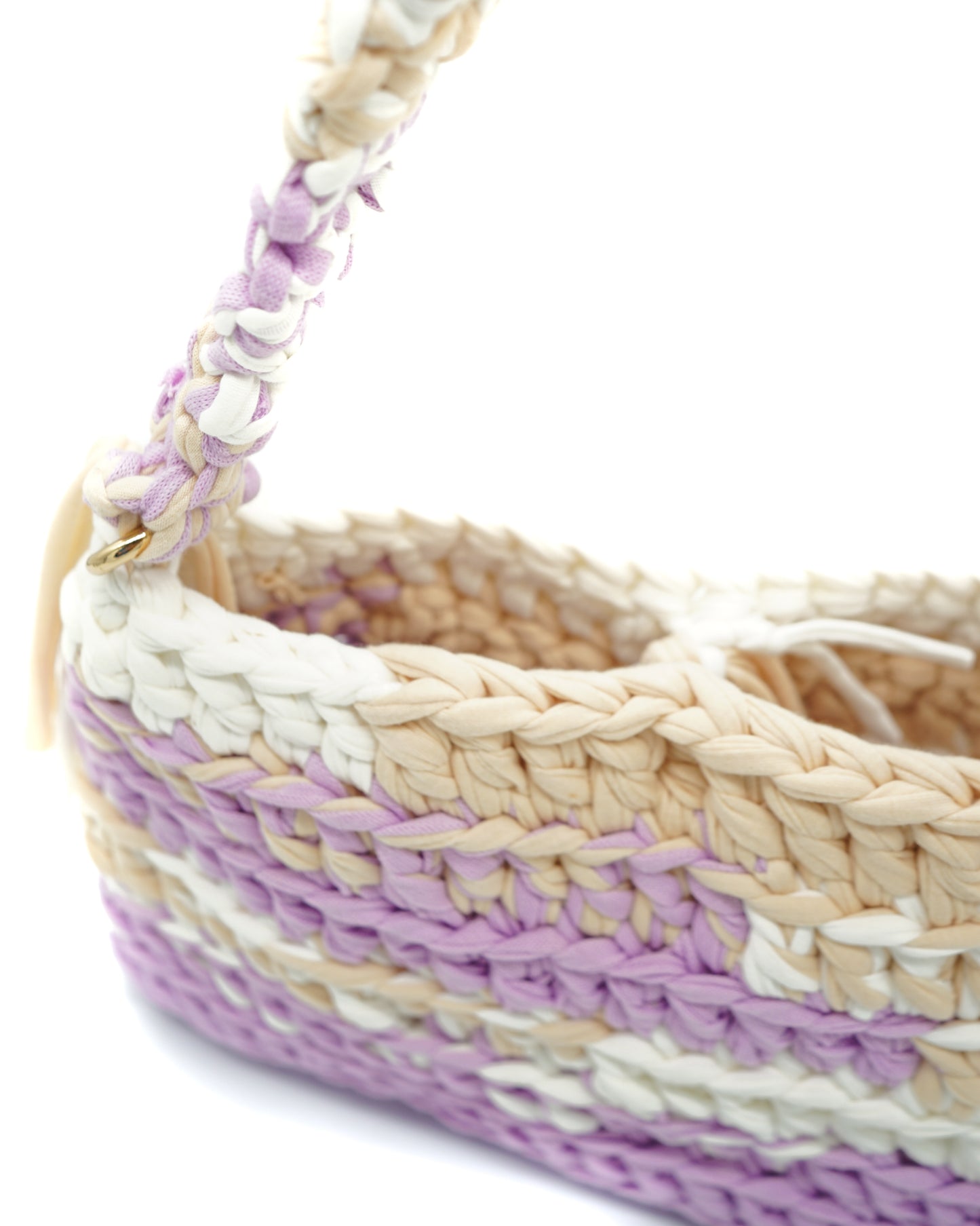Gracefully Audacious Crochet Shoulder Bag