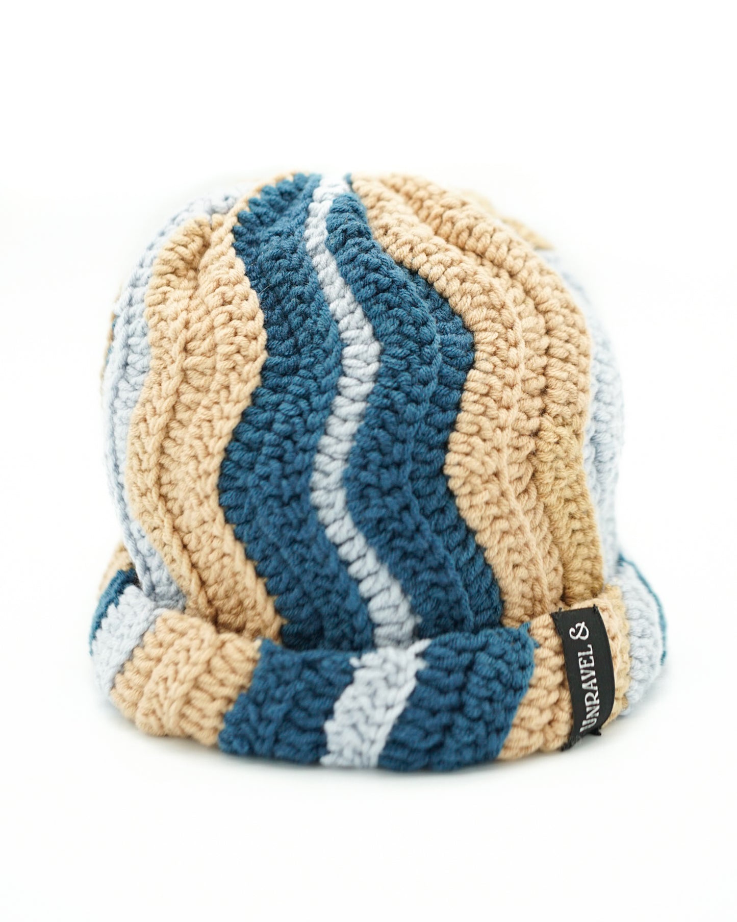 Go With The Flo Crochet Beanie
