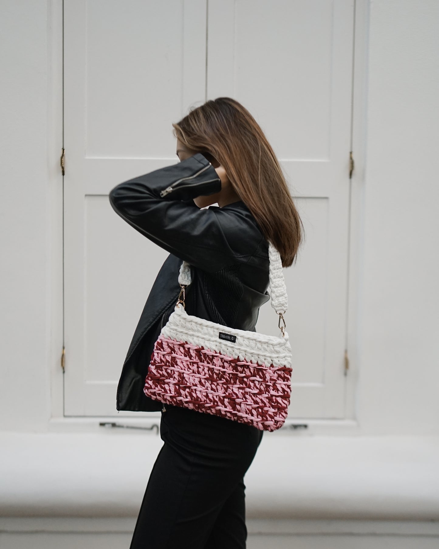 Hopeless Romantic Crochet Shoulder Bag