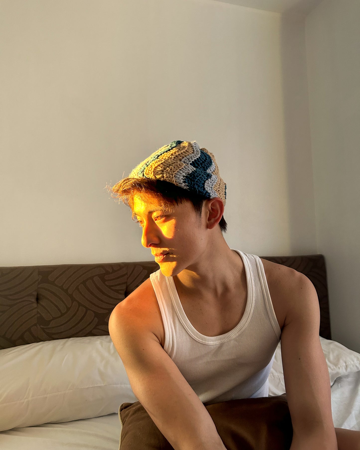 Go With The Flo Crochet Beanie