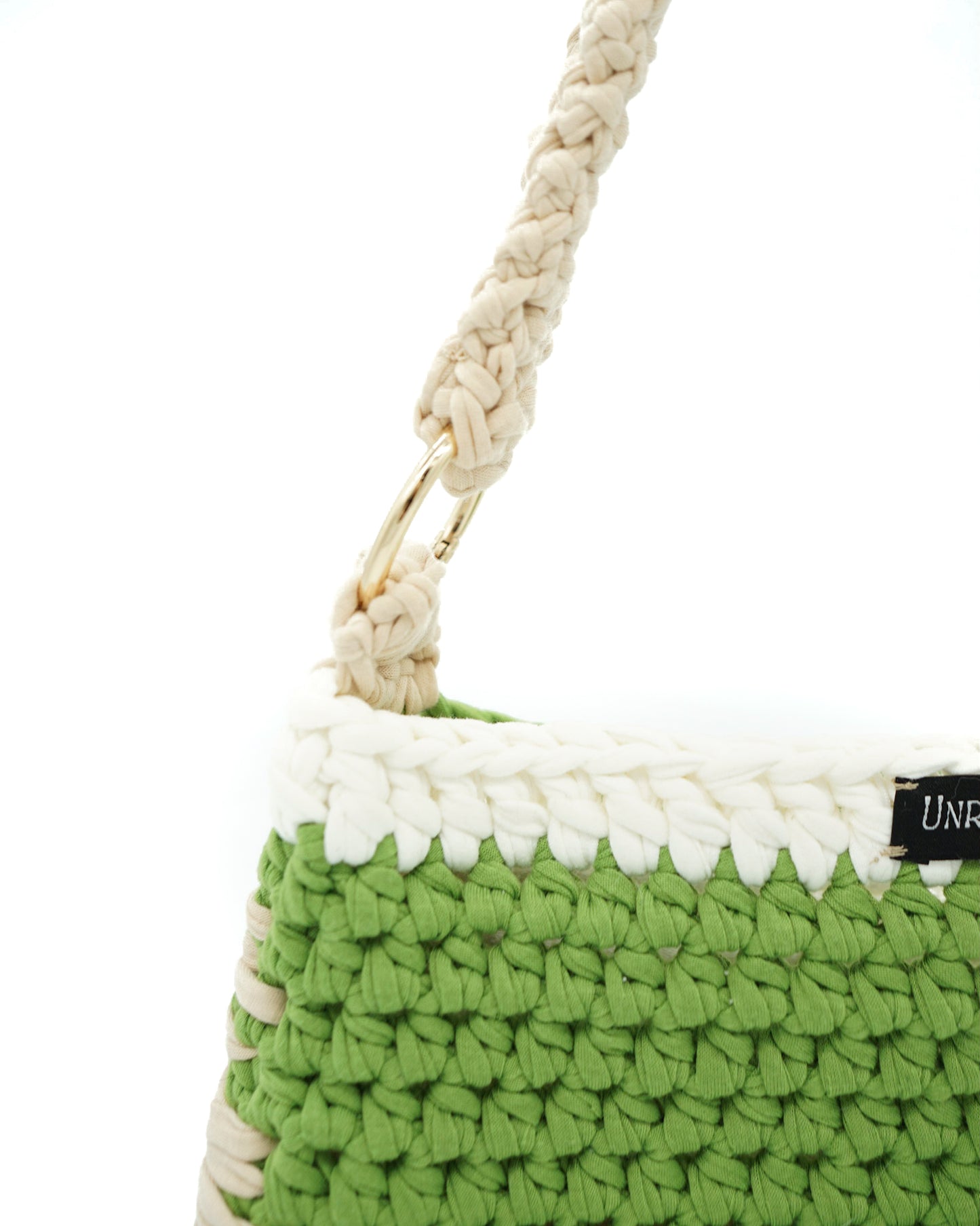 Matcha Frappe Crochet Shoulder Bag
