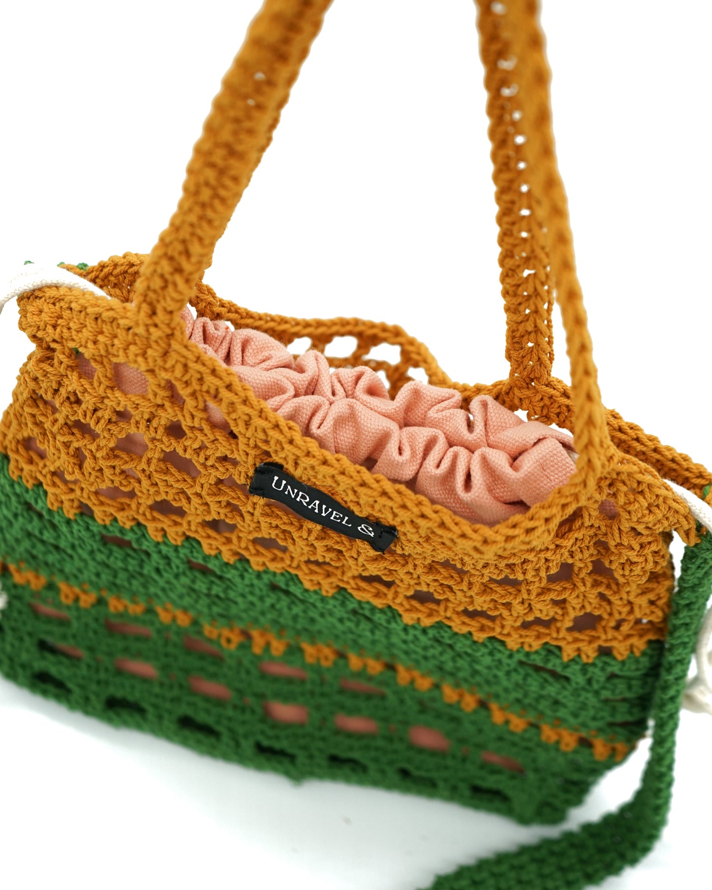 Amazonian Sunset Crochet Bag