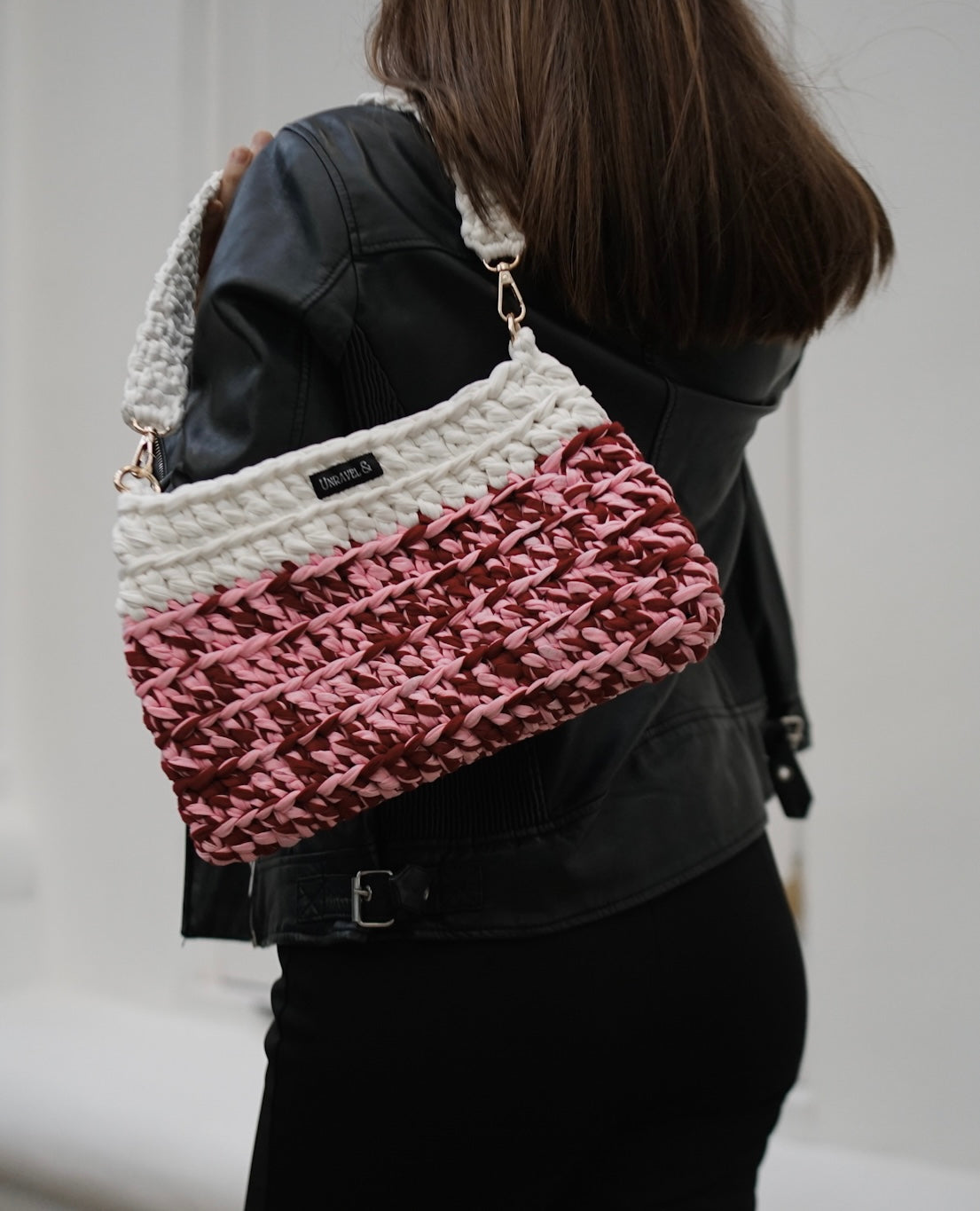 Hopeless Romantic Crochet Shoulder Bag