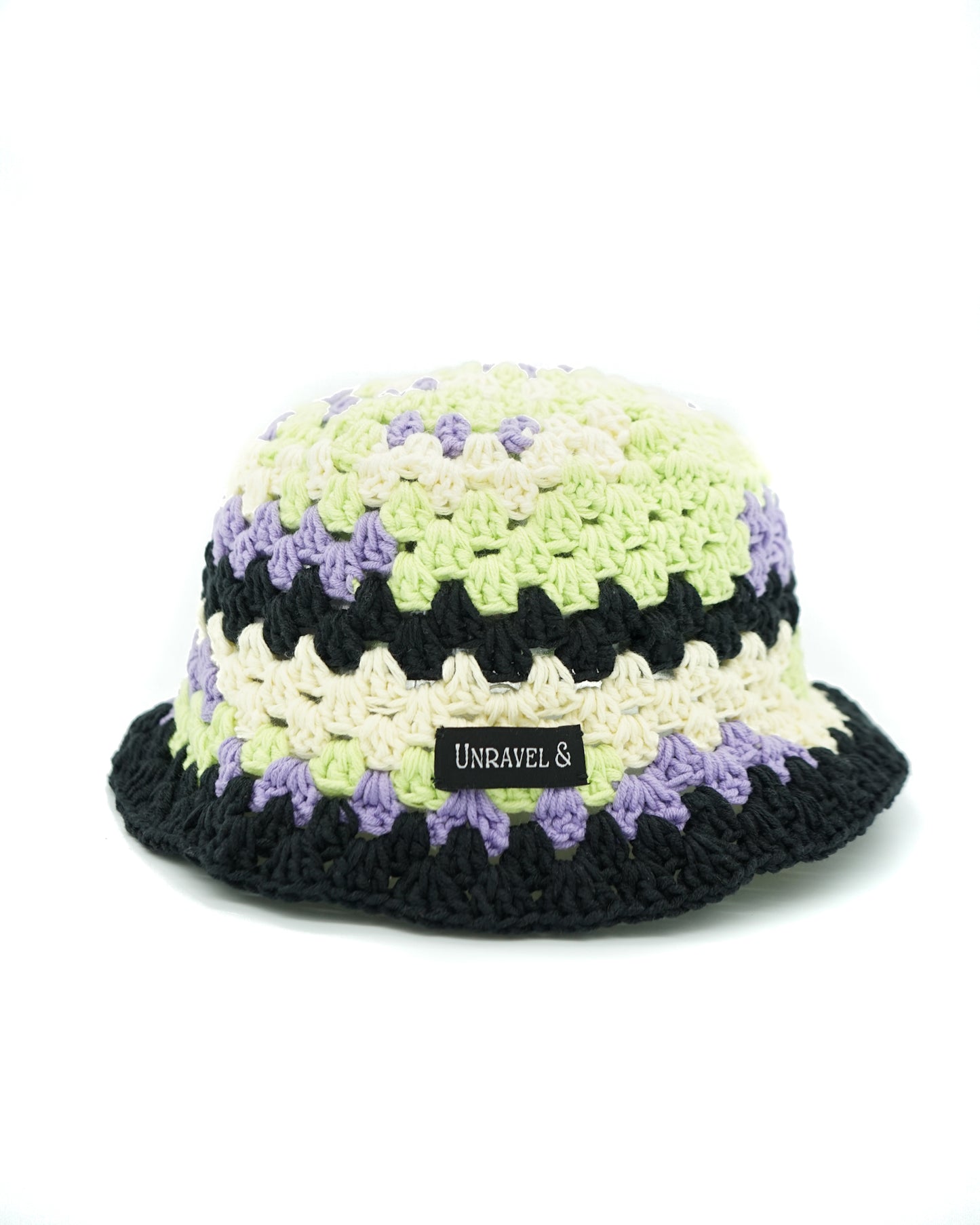 Through The Grapevine Crochet Bucket Hat