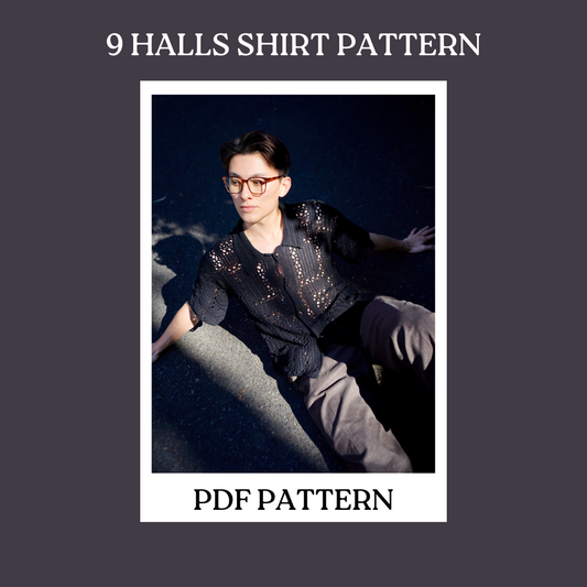 9 Halls Crochet Shirt [Pattern]