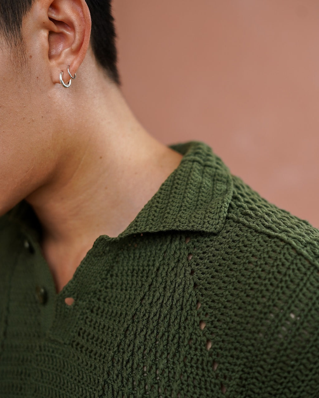 Alpine Polo Crochet Shirt [PDF PATTERN]