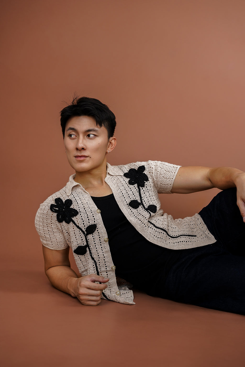 Bl_nk Shirt, Crochet [PDF Pattern]