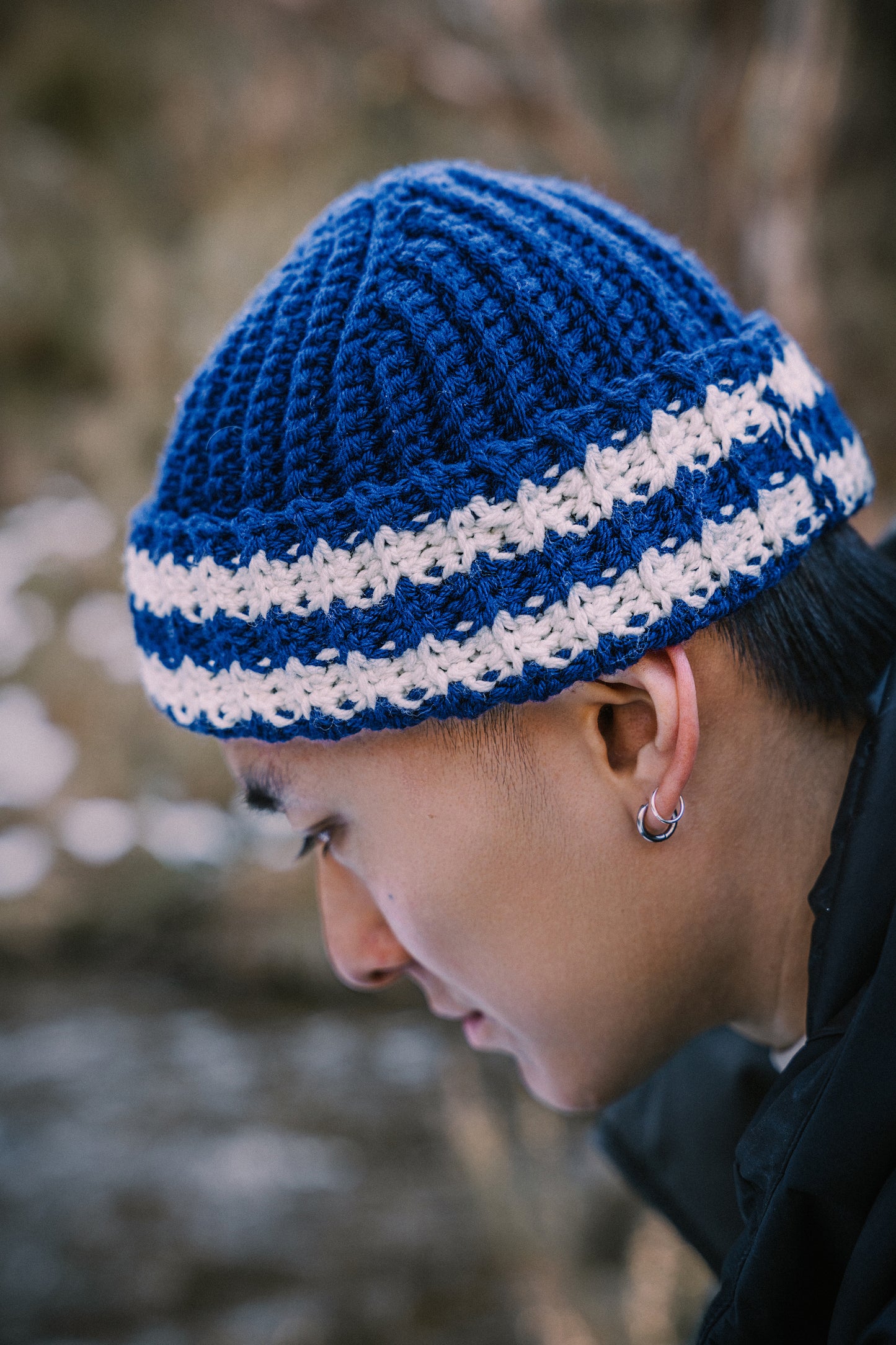 Seafarer Crochet Beanie [PDF Pattern]