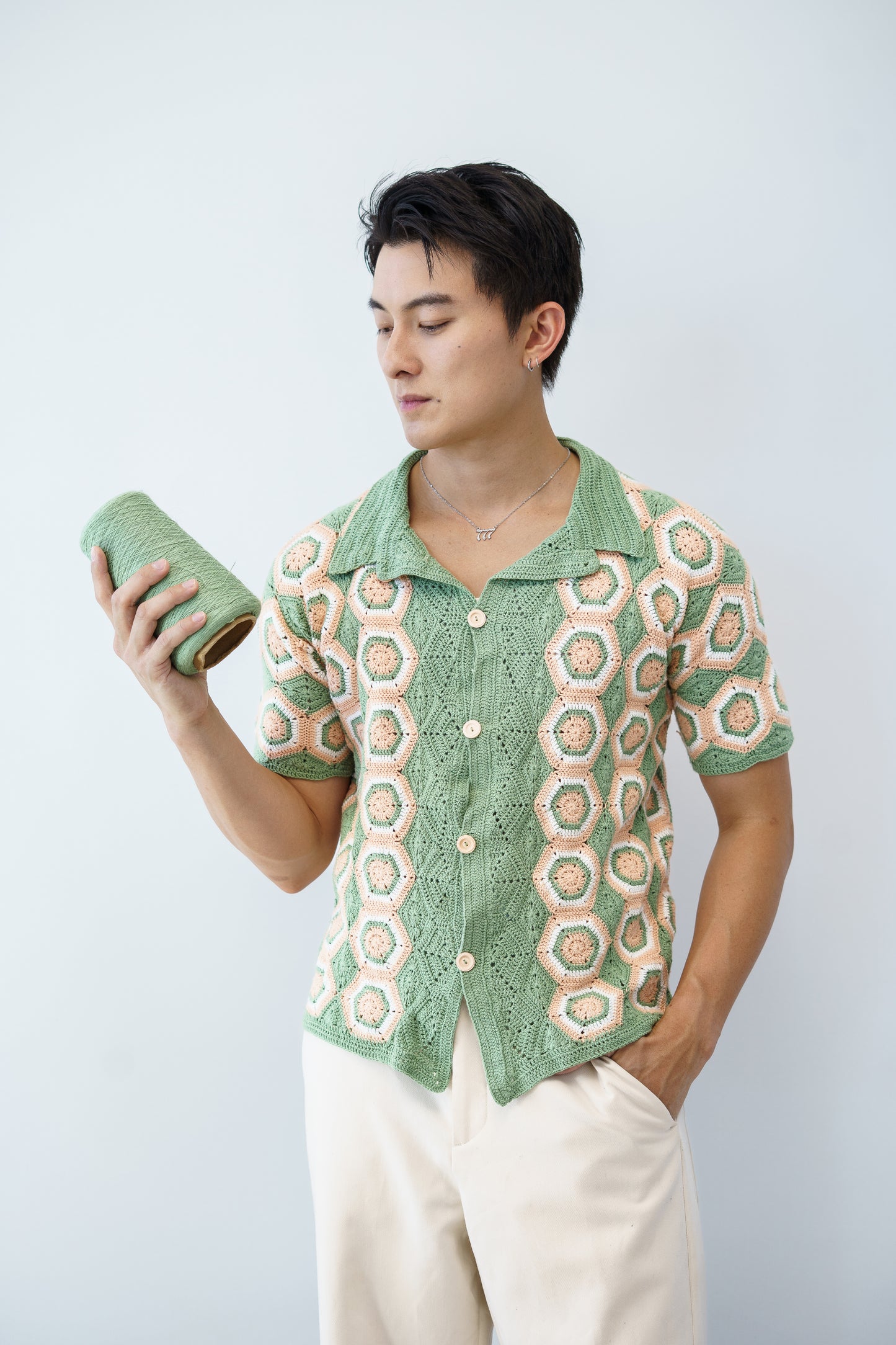 Moroccan Summer Crochet Shirt [PDF Pattern]