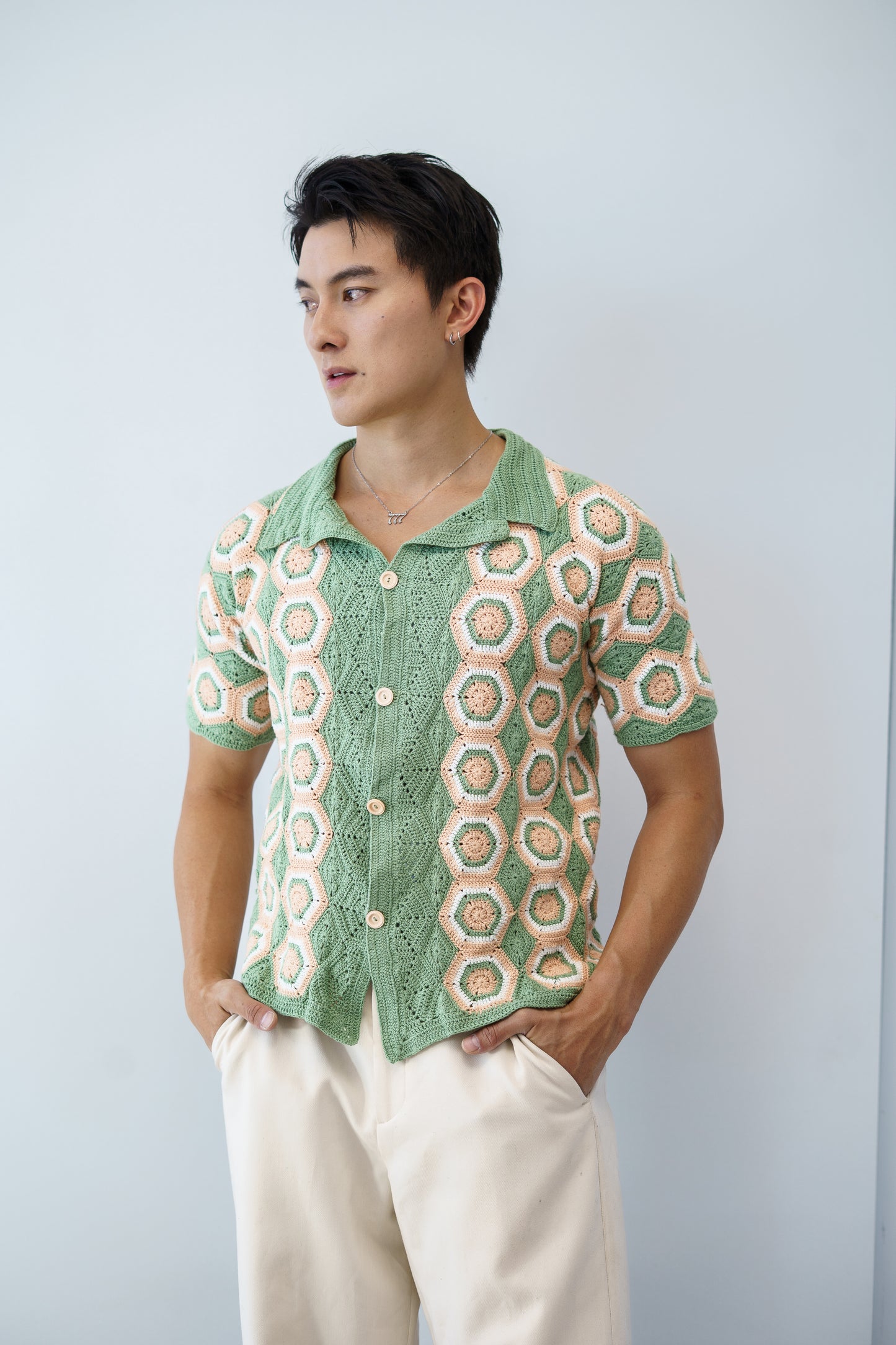 Moroccan Summer Crochet Shirt [PDF Pattern]