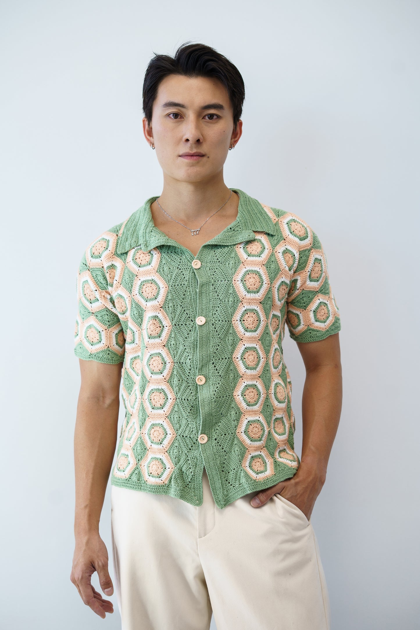 Moroccan Summer Crochet Shirt [PDF Pattern]