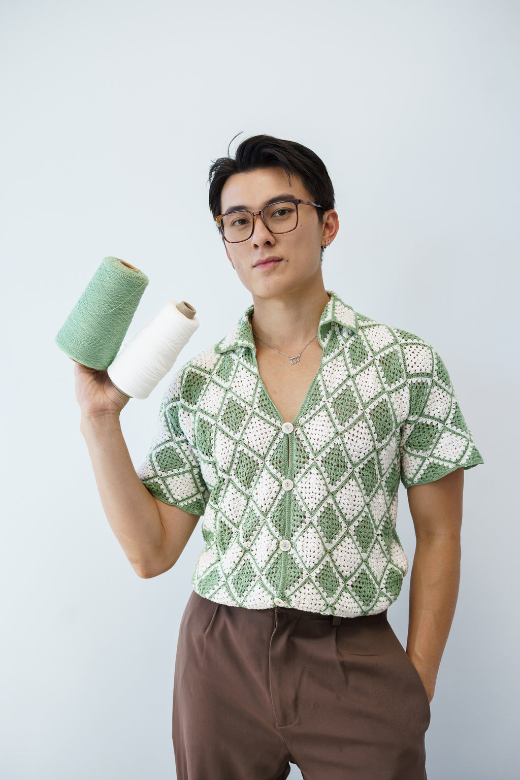Agave Crochet Shirt [PDF Pattern]