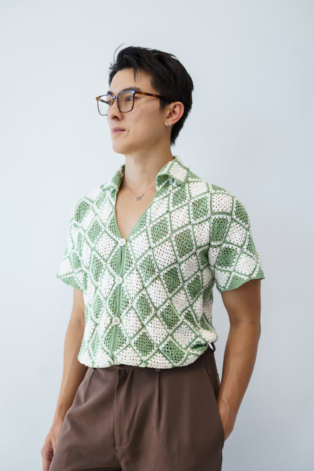 Agave Crochet Shirt [PDF Pattern]