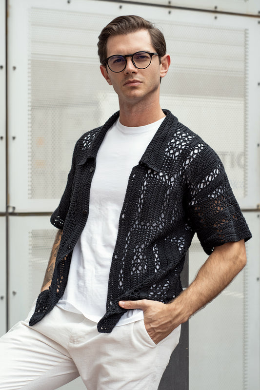 9 Halls Crochet Shirt [PDF Pattern]