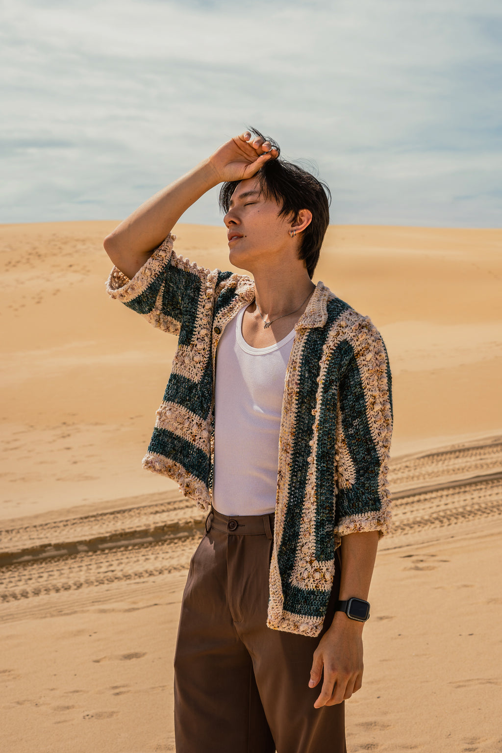 Lily of the Valley - Crochet Shirt [PDF Pattern]