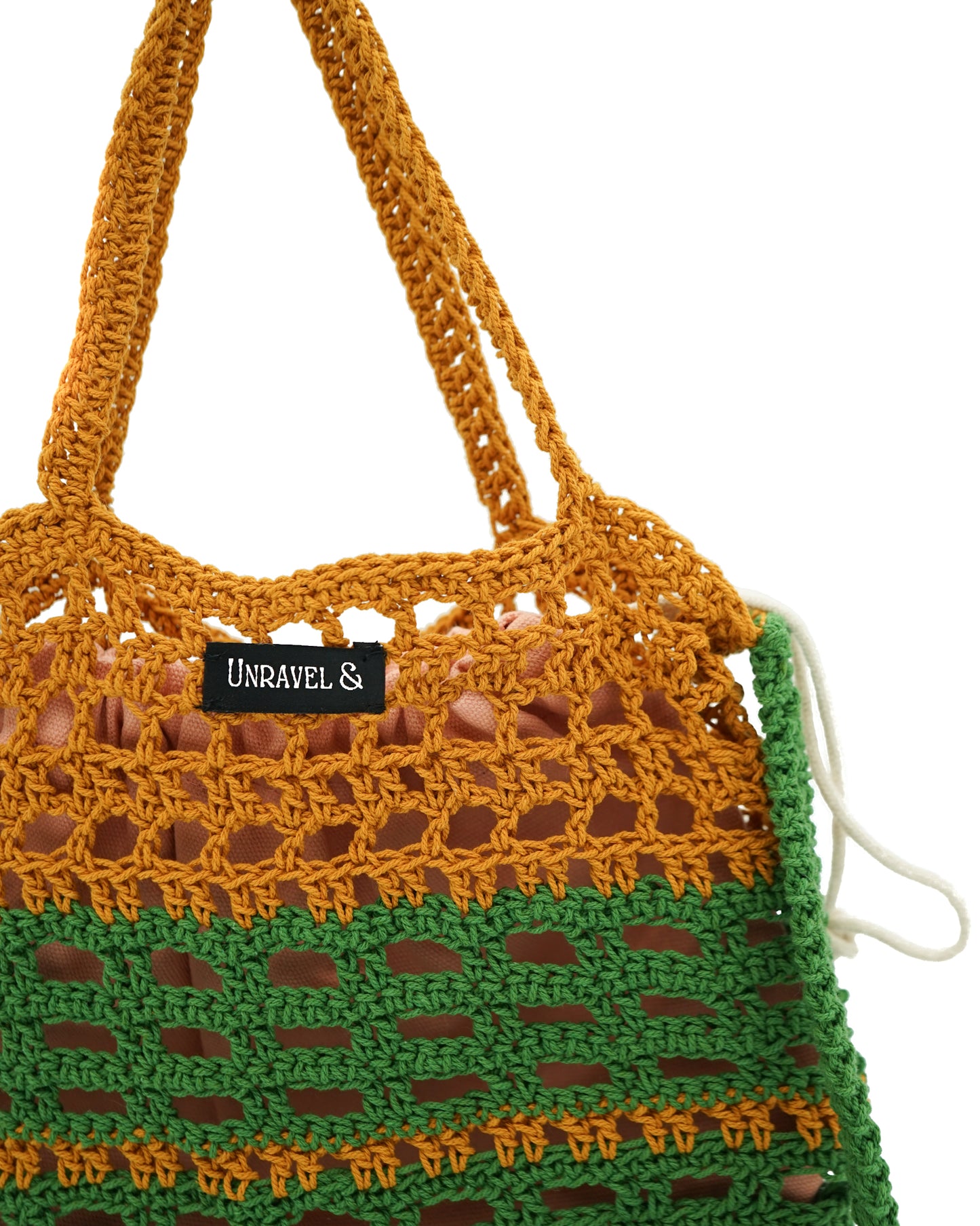 Amazonian Sunset Crochet Bag
