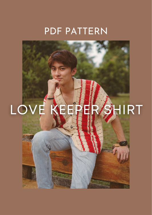 Love Keeper Crochet Shirt Pattern
