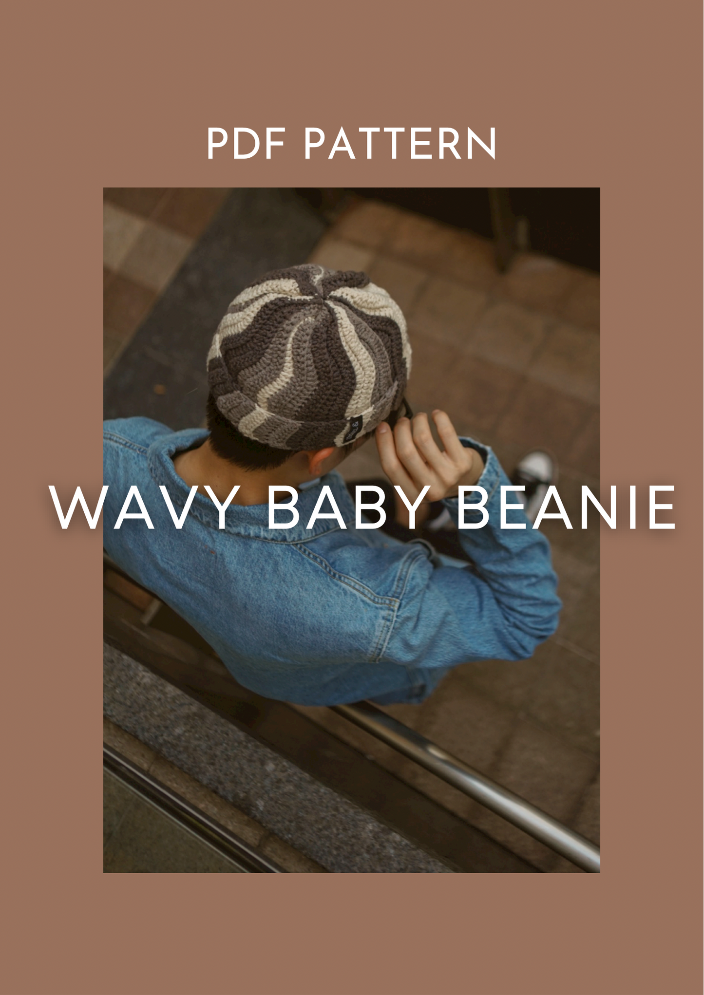 Wavy Baby Beanie Pattern