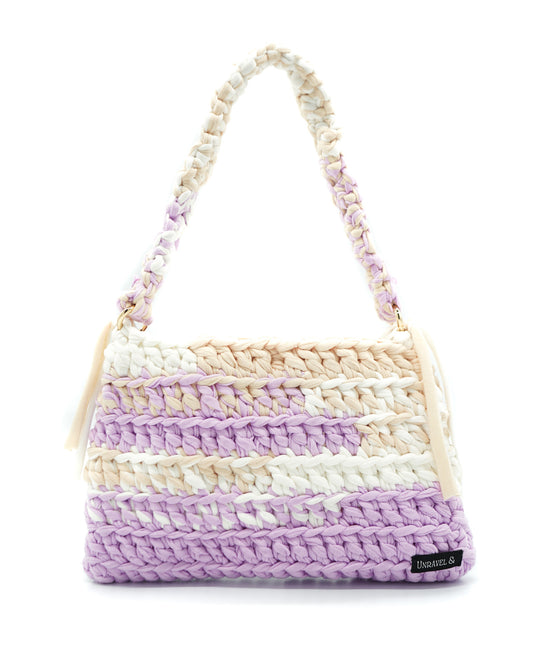 Gracefully Audacious Crochet Shoulder Bag