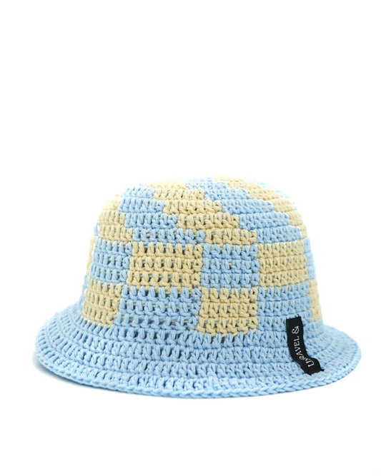 Blueberry Swirl Crochet Bucket Hat
